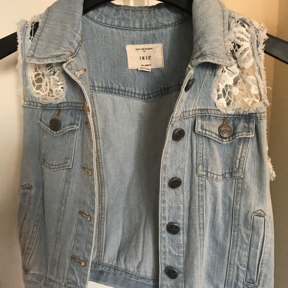 Denim vest